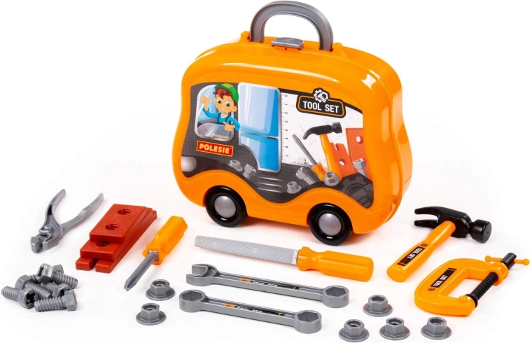Kinder gereedschapsset in koffer 28 delen