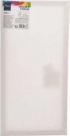 Schildersdoek op spielattenframe 20 × 40 cm