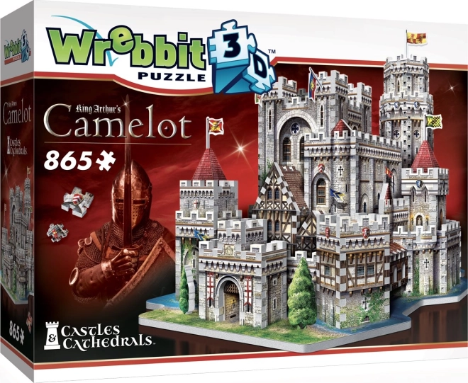 3D-puzzel kasteel Camelot WREBBIT, 865 stukjes