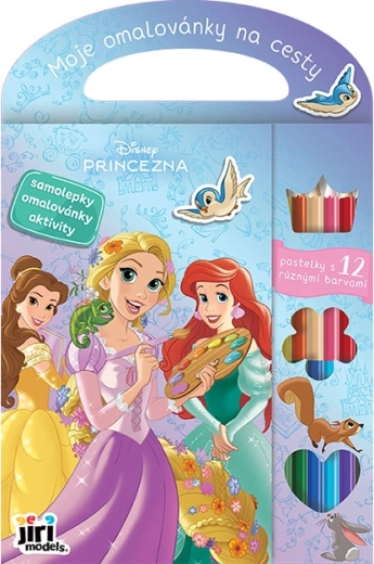 Mijn reis-kleurboek Disney Prinsessen