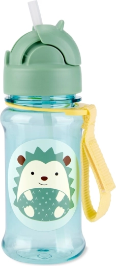 Skip Hop Zoo tritan drinkfles met rietje egel 355 ml