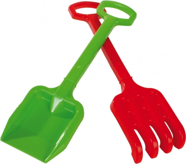 Schep en hark voor de zandbak
