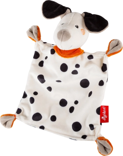 Sigikid knuffeldoekje dalmatiër – eerste knuffel en slaapmaatje 24 cm