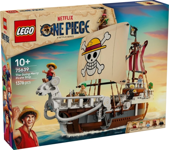 Lego ONE PIECE 75639 Piratenschip Drijvende Merry
