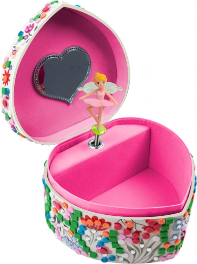 3D mozaïek muziekdoosje – hart