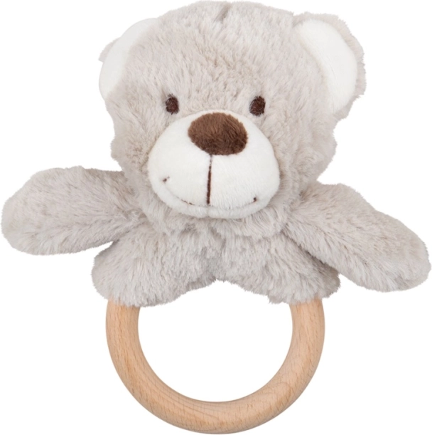 Bigjigs Baby pluchen beertje met voelring