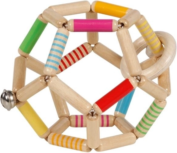 Elastische sensorische bal met banden