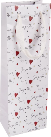 Cadeaupapieren wijntas Alleen voor jou