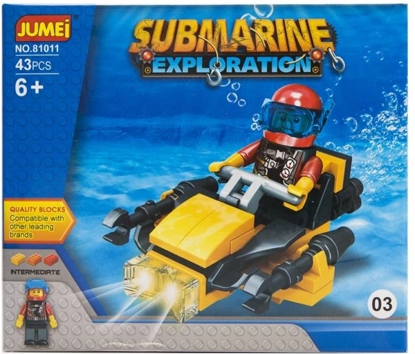 Jumei bouwset onderwaterexpeditie 43 onderdelen (Submarine Exploration)