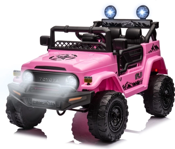 Elektrisch autootje Milly Mally Toyota FJ Cruiser roze