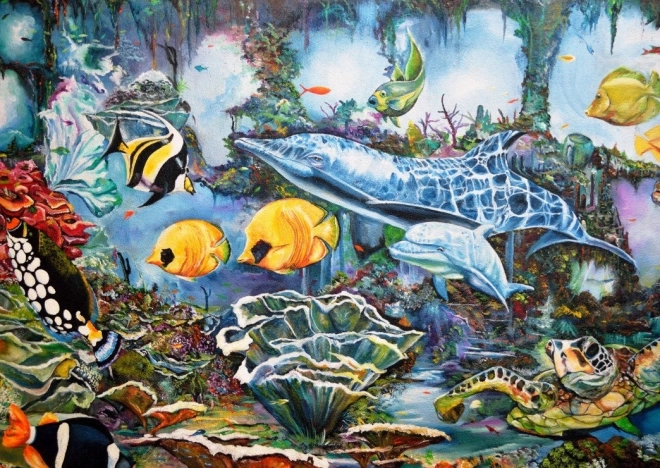 BLUEBIRD puzzel Onderwaterrijk 500 stukjes