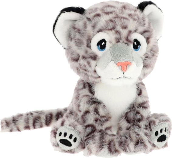 Keel Toys Keeleco sneeuwluipaard – ecoknuffel 14 cm