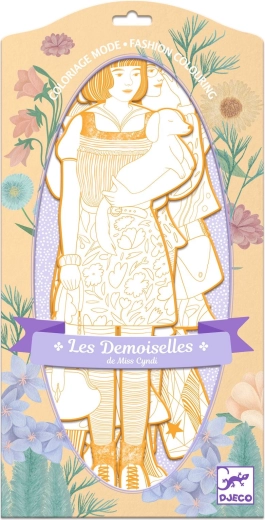 Djeco Modekleurplaten Scout & Friends
