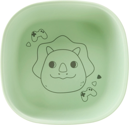 Skip Hop siliconen kom Besties Squad groen 2+
