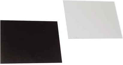 helder glas voor vizieren (2 stuks)