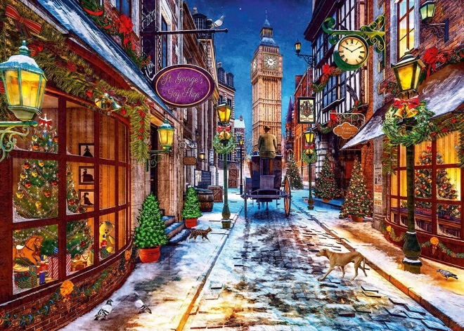 Ravensburger-puzzel Kersttijd 1000 stukjes