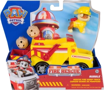 PAW Patrol brandweerwagen Rubble – actie-dumper voor kinderen