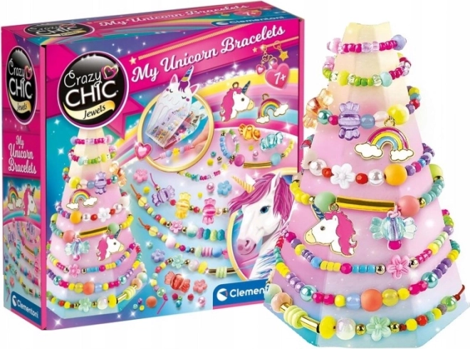 CLEMENTONI Crazy Chic sieraden: armbanden met eenhoorn