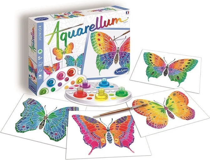 Sentosphere aquarel creatieve set junior vlinders