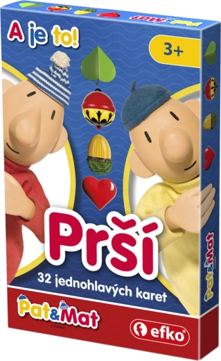 Efko Pat a Mat: Prší – kinderkaartspel