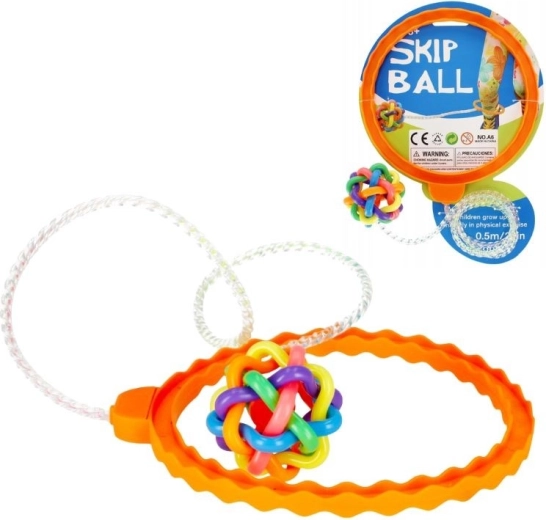 Springbal voor aan de enkel met ring