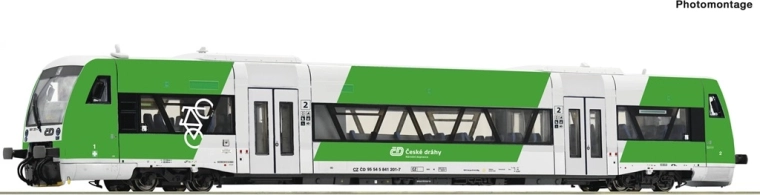 Roco dieseltreinstel Stadler 841 201-7 ČD (H0)