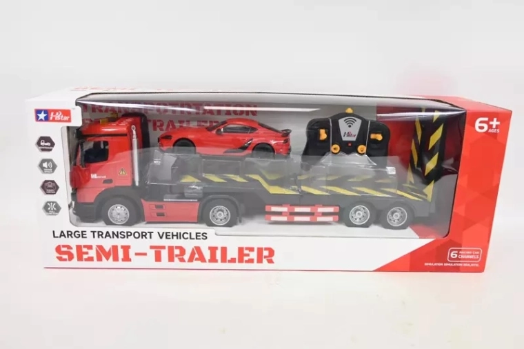 Radiografisch bestuurde sleepwagen met accessoires