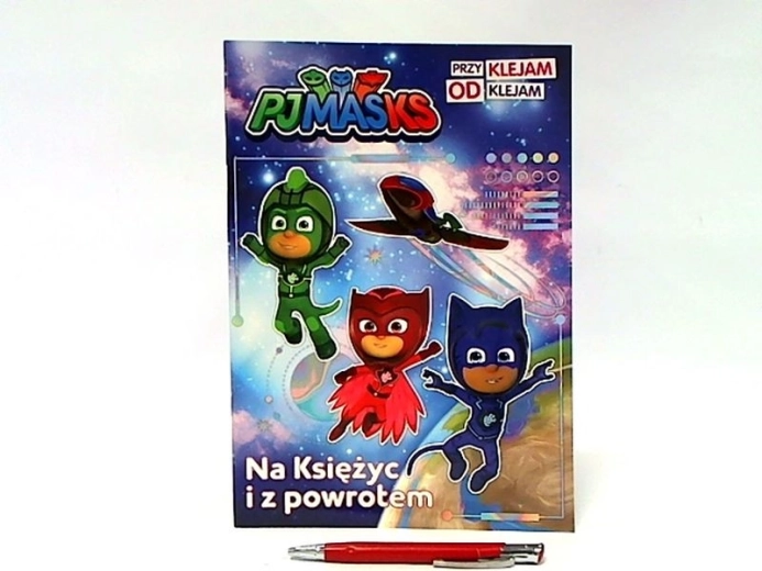 Activiteitenboek Plak en Herplak – PJ Masks (Pyjamahero’s)