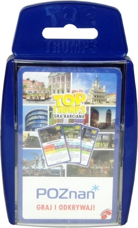 Top Trumps Poznań – educatief kaartspel over bezienswaardigheden