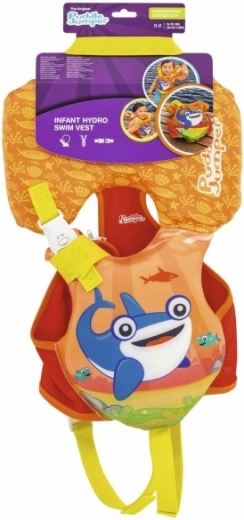 Kinderzwemvest met hoofdkussen Puddle Jumper – haai, tot 14 kg