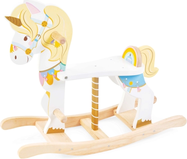 Houten hobbelende eenhoorn Le Toy Van