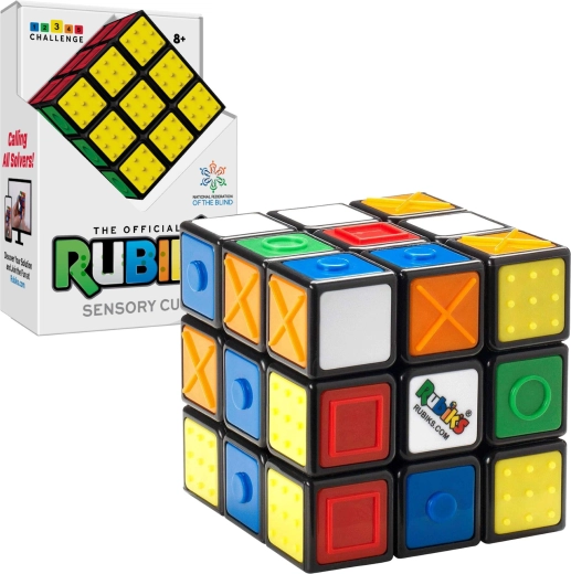 Rubiks kubus 3x3 Rubik’s Sensory Cube – tactiele editie