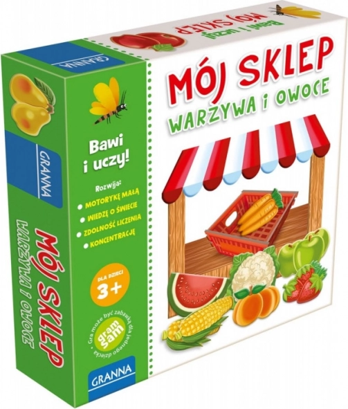 Mijn winkel: fruit en groenten – educatief spel GRANNY
