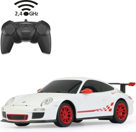 Radiografisch bestuurbare auto Porsche 911 GT3 RS 1:24 wit