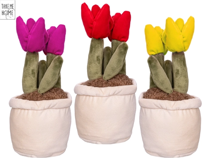 Take Me Home pluchen tulp 25 cm