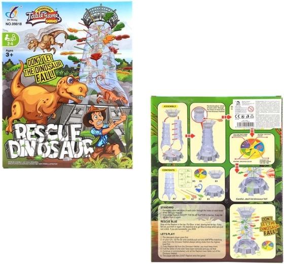 Bordspel met dinosaurussen