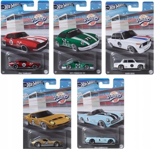 Hot Wheels Premium – vintage modelautootjes