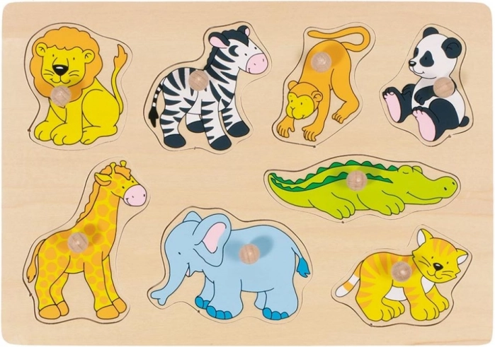 Puzzel met handvatten ZOO