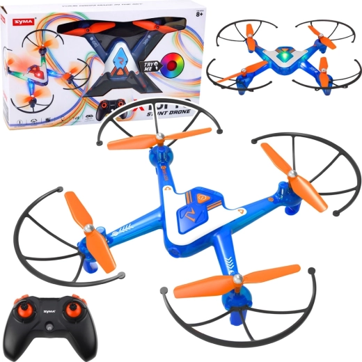 Acrobatische drone X15 Pro met optische positionering en LED‑verlichting