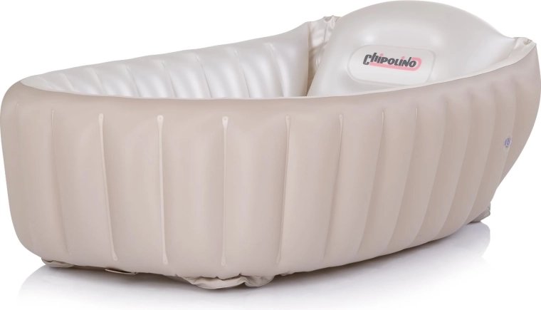 Chipolino opblaasbaar babybadje Baby Cloud latte