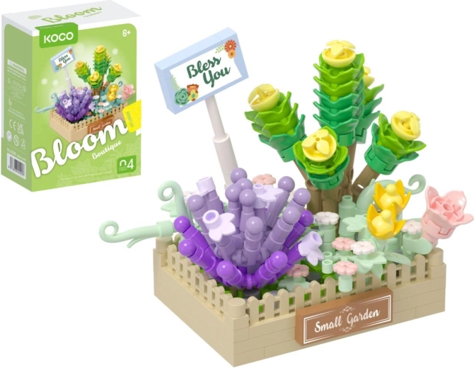KOCO mini-bouwset vetplanten nr. 4, 232 onderdelen