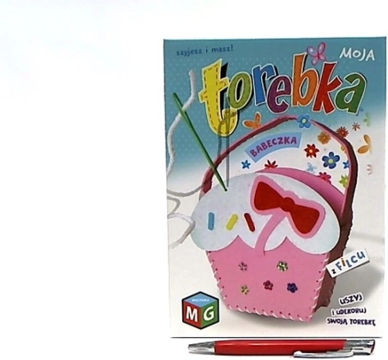Moja Torebka vilten handtas Babeczka