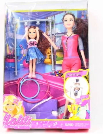 Gymnastiekpop met rekstok