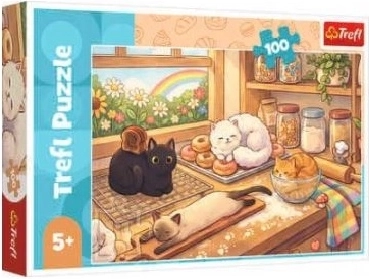 Puzzel Ondeugende katjes 100 stukjes