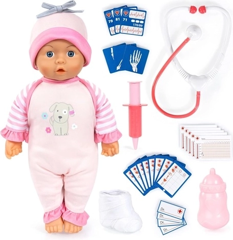 Interactieve babypop Dokter Bayer Design 36 cm