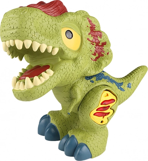 Dinosaurus met licht- en geluidseffecten – groen