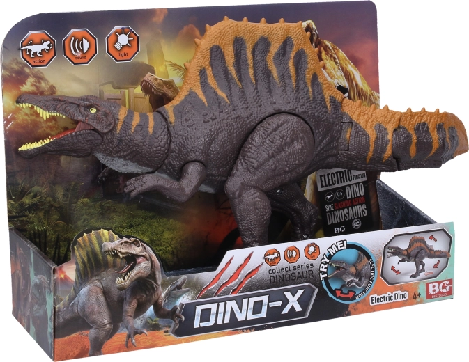 Dinosaurus met licht- en geluidseffecten 42 cm