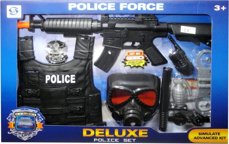 Politieset met Poolse spraakmodule