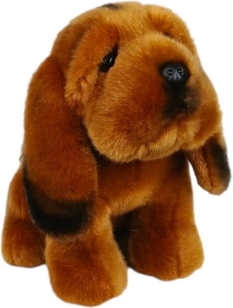 Pluchen Sint-Hubertushond 19 cm