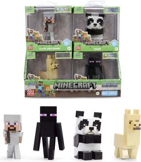 Minecraft metalen figuur 6,5 cm - 1 stuk